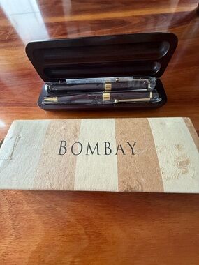 Bombay Vintage Collectible 1990’s New in Box Pen & Pencil Set